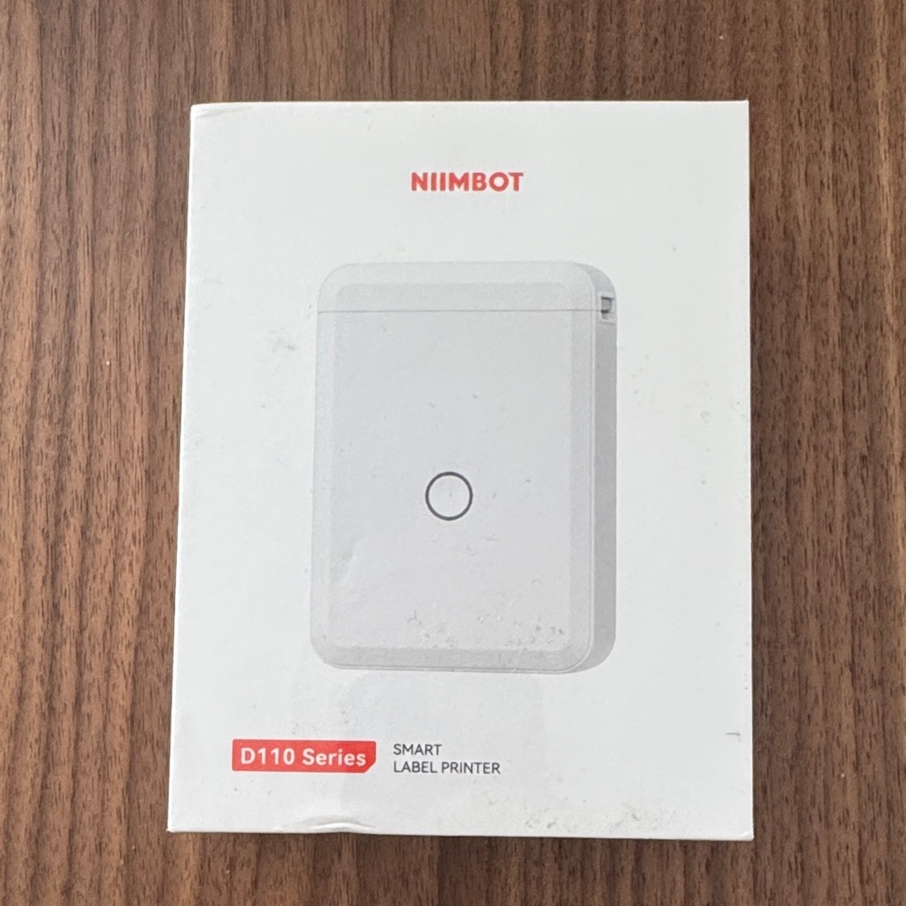 D110 Series Smart Label Printer - White